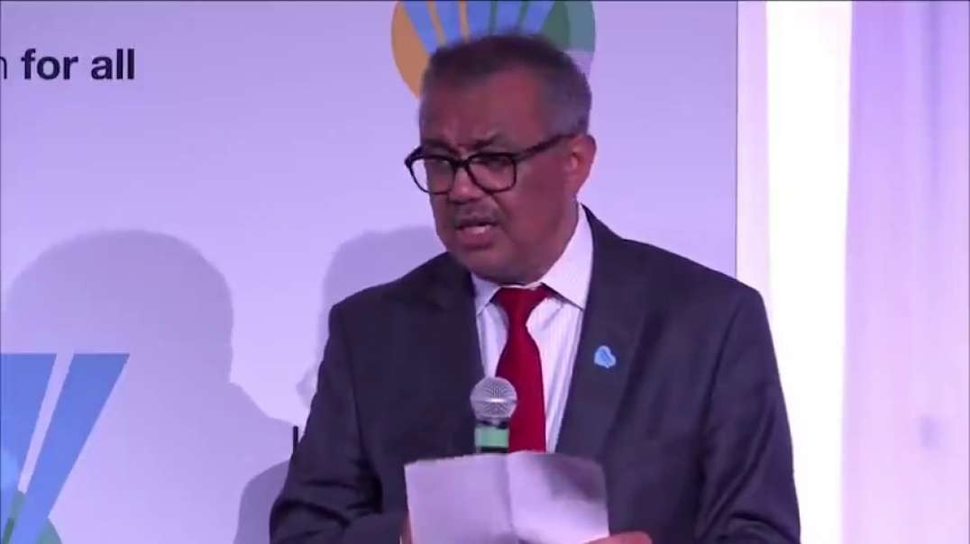 WHO Director-General Tedros It's time to be more aggressive in pushing back on anti-vaxxers