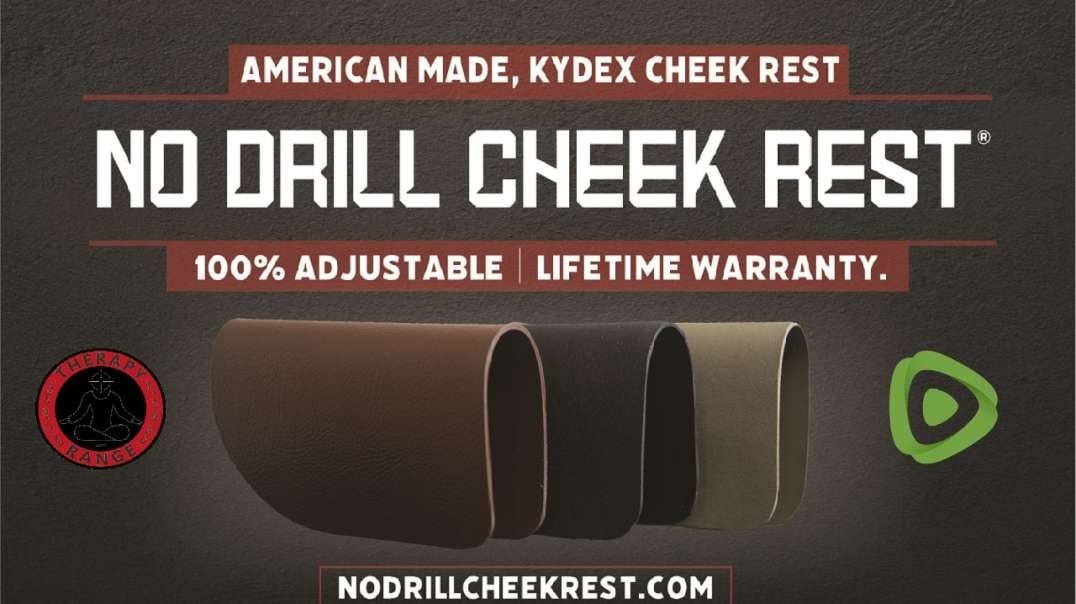 No Drill Kydex Cheek Rest