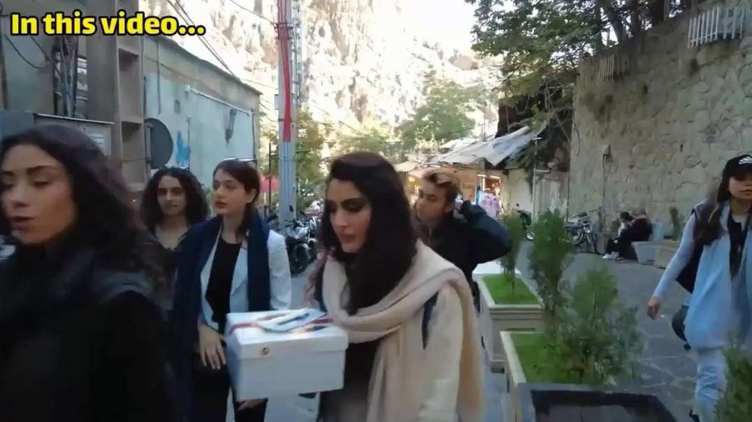 IRAN Walk - Proof The Media & Govnt & Politicians LIE LIE LIE - Tehran/Darband Oct 2024 Emma Travels.mp4