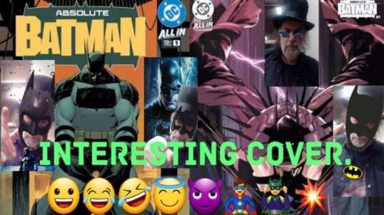 Absolute Batman Has Two Cover Pages.  😀😂🤣😇😈🦸‍♂️🦹‍♂️💥