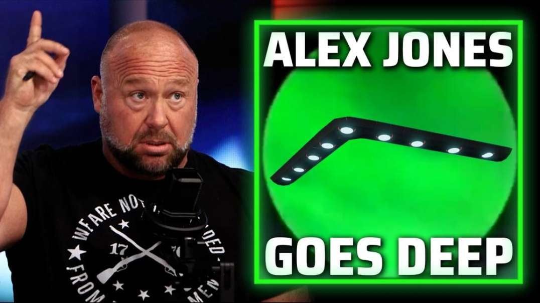 EXCLUSIVE: Learn Why Swarms Of UFO Drones Are Harassing US Military Bases & Ships — WARNING — Alex Jones Goes Deep