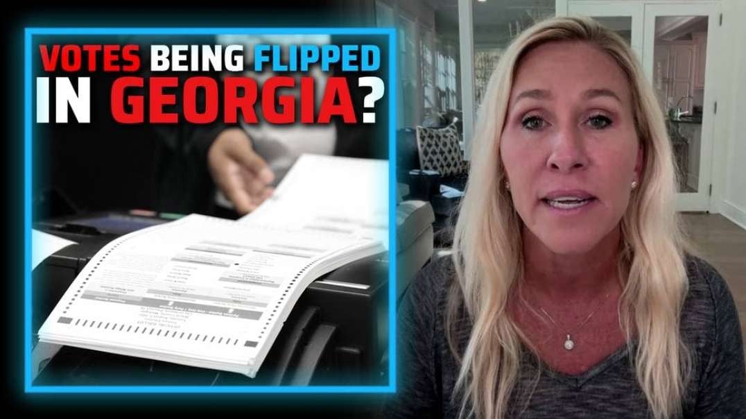 BREAKING: MTG Investigating Reports Of Votes Being Flipped In Georgia + The Congresswoman Responds To Biden Issuing Martial Law Directives To The Military