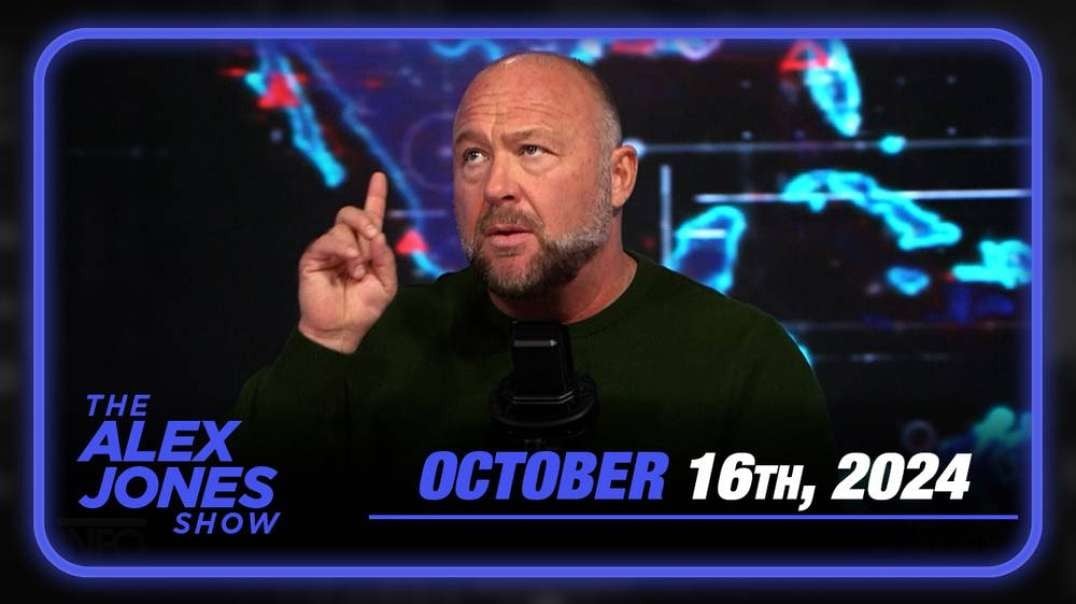 ELECTION EMERGENCY: Democrats Prep America For Martial Law As Biden Pledges To Imprison Trump For Resisting The New World Order — FULL SHOW 10/16/24