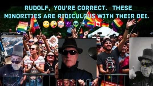 We Agree That DEI Is Tiresome.  🙄🤪🤡👾👽🛸🏳️‍🌈🇨🇦🇩🇪