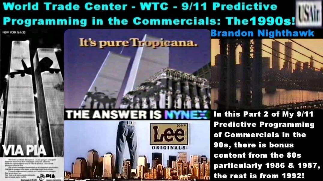 1990s 9/11 Predictive Programming in Commercials P2!