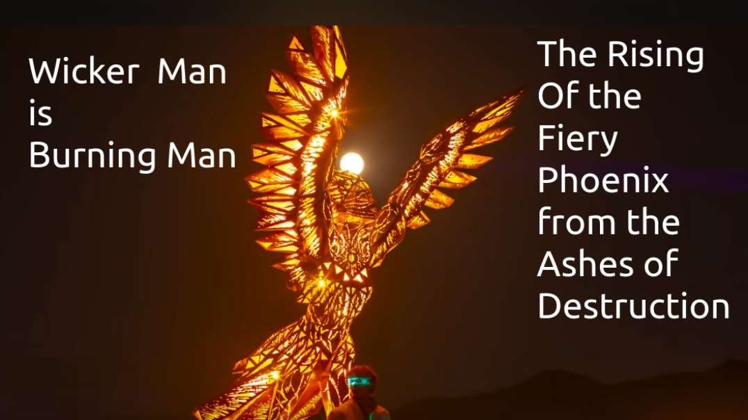 BURNING MAN is just Mystery School Worship by Luciferians/Freemasons/Eastern-Stars