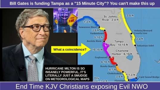 Bill Gates is funding Tampa as a "15 Minute City"? You can't make this up