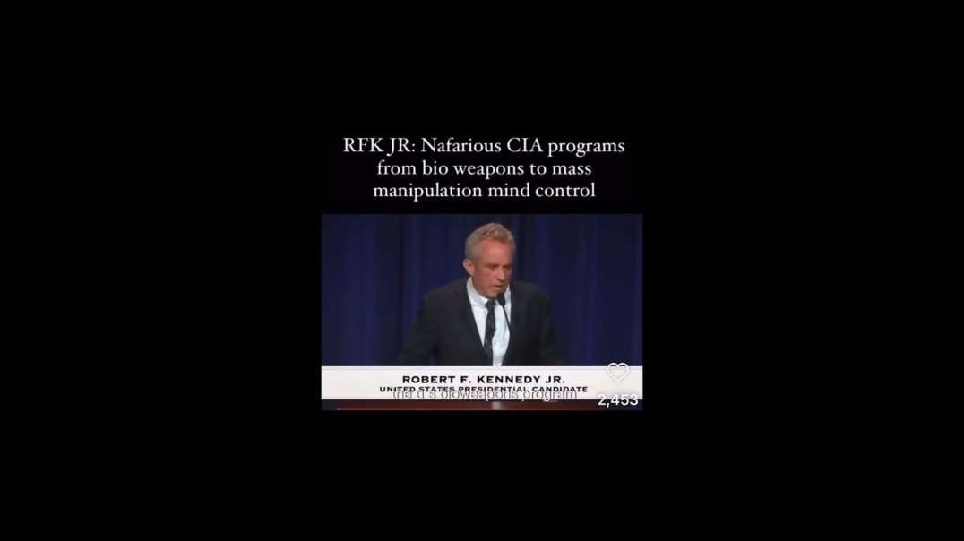 RFK Jr. on the CIA’s bioweapons program. A deep and informative