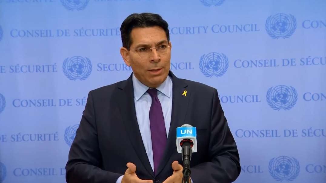 UN Israel Representative on Iran Missile Attacks - Security Council Media Briefing.mp4