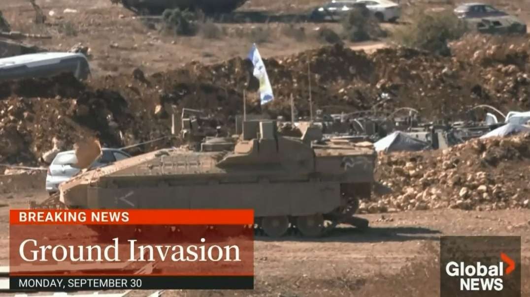 Lebanon The Israel IDF Ground Invasion Begins 9-30-24.mp4