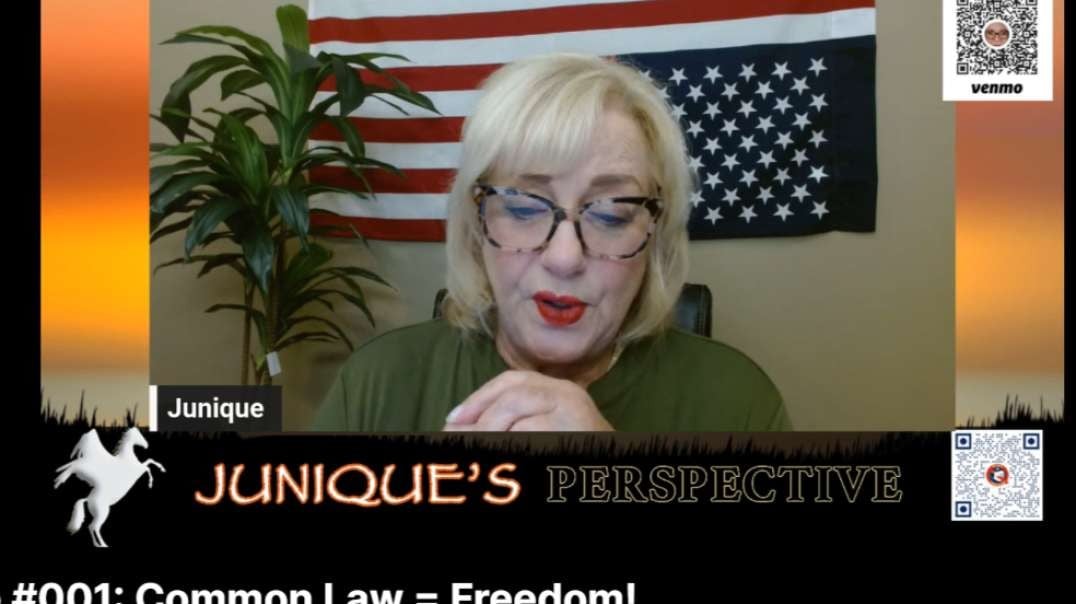 Junique's Perspective e001 - Common Law Freedom 10-14-24