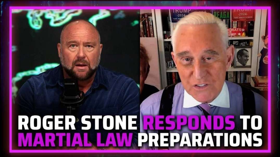 EXCLUSIVE: Roger Stone Responds To The Biden-Harris Administration's Preparations For The US Military To Kill American Citizens & Martial Law