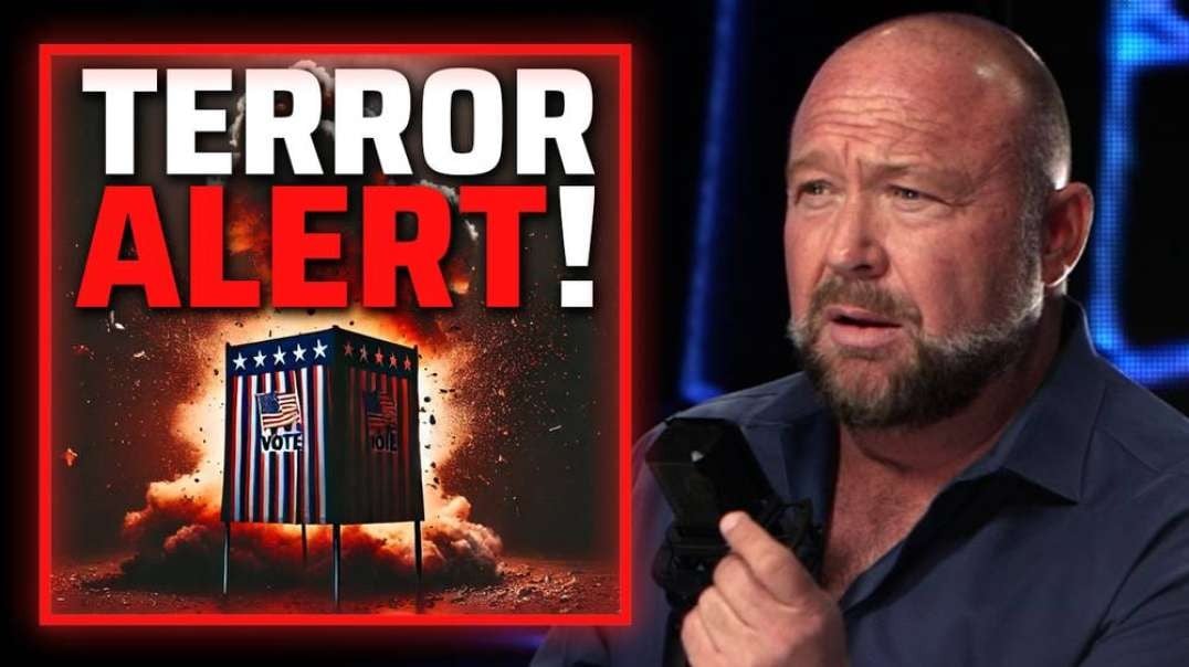 FALSE FLAG TERROR ALERT! Globalist Controlled Federal Agencies Falsely Claim Trump Supporters Are Planning Violent Attacks During Disputed Election, Alex Jones Warns Agencies Are Preparing To