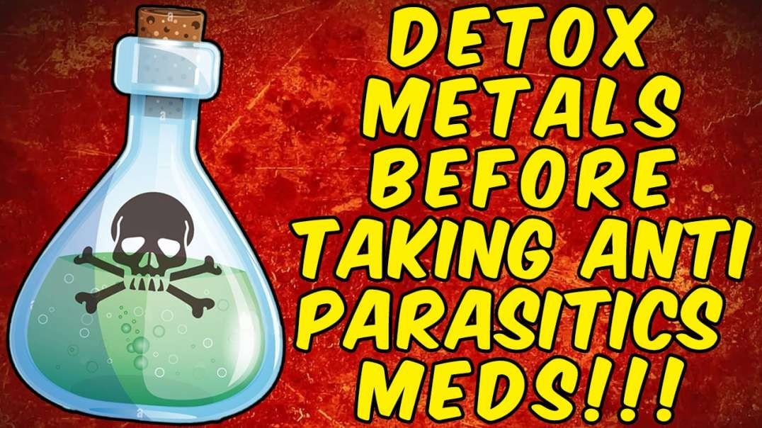 Why You Should Do A Heavy Metal Detox Before Using Anti-Parasitic MEDS!