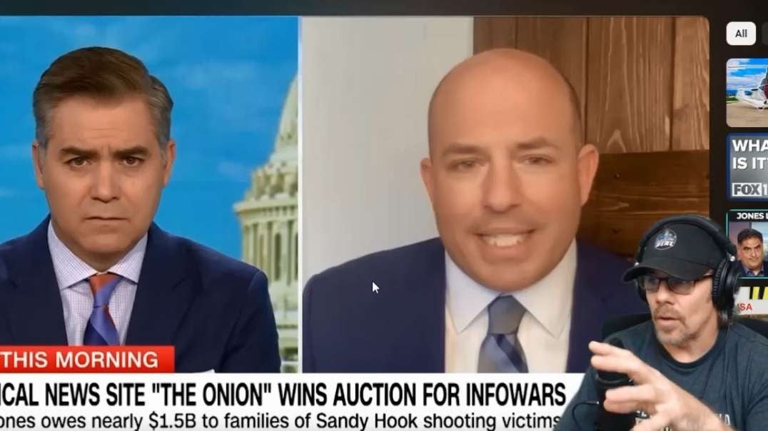 CNN Caught LYING about ALEX JONES' INFOWARS Auction thedisturbingillusion.mp4