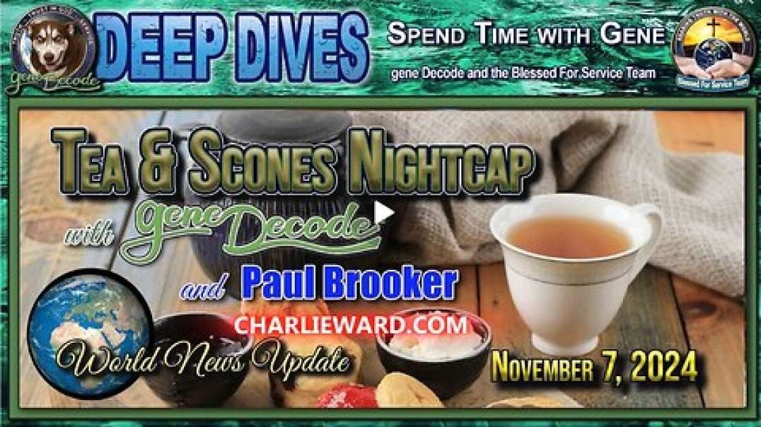 TEA & SCONES NIGHT CAP WITH GENE DECODE & PAUL BROOKER