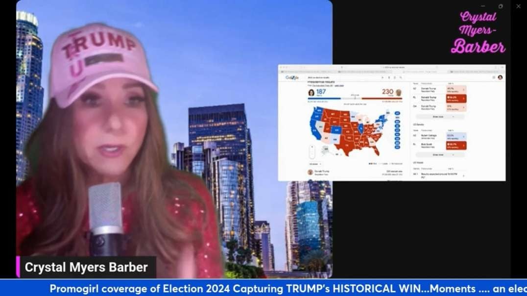 Promogirl  coverage of Election 2024 Capturing TRUMP's HISTORICAL WIN___Moments!