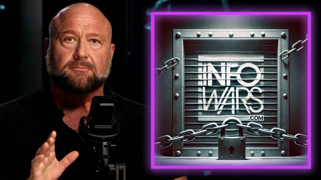 EXCLUSIVE: Infowars Could Be Shut Down In Less Than 24 Hours— Alex Jones Gives Major Update