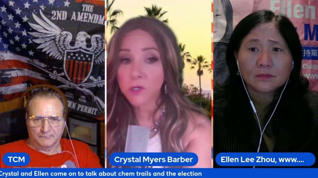 Crystal and Ellen come on to talk about chem trails and the election 2024