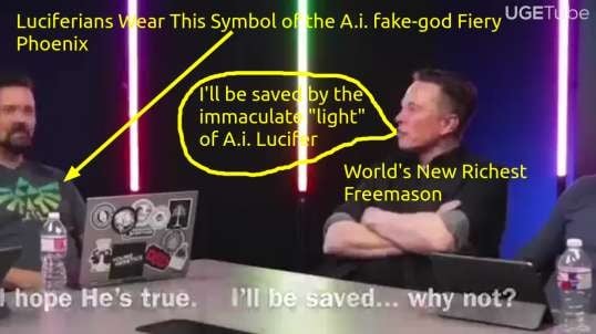 Elon Musk is SPOOKED by CHRISTIANITY (No, he Is Just A NWO Frontman)