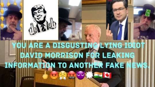 Morrison Leaks To WaPo Ruins India Relations.  🖕😡😤🤬👿🗯🇮🇳🇨🇦