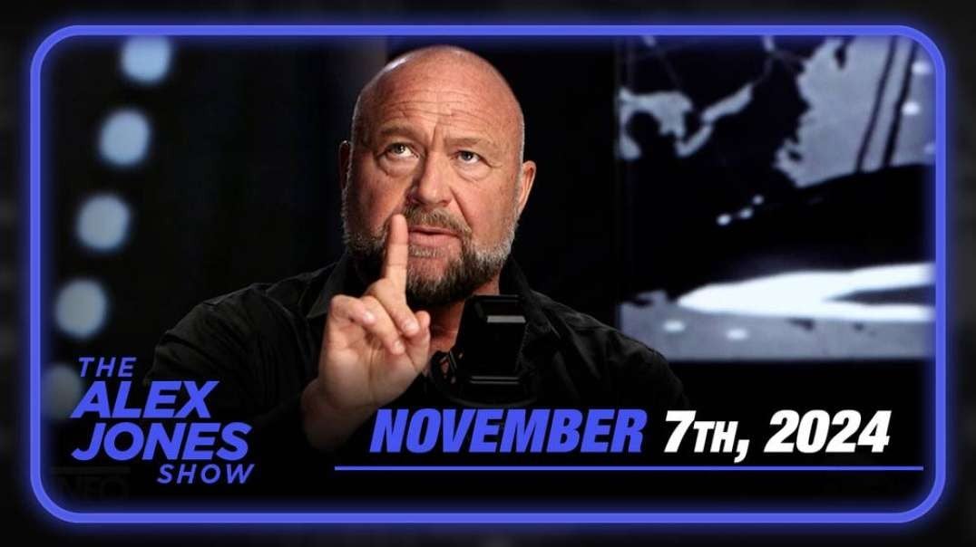 Thursday Post-Victory Broadcast: Trump Won! Alex Jones Breaks Down Major Developments Concerning Trump’s Plans Once In Office — FULL SHOW 11/7/24