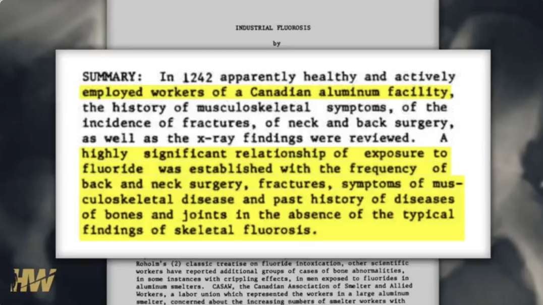 EXPERT ATTORNEY EXPOSES DECADES OF FLUORIDE HARMS