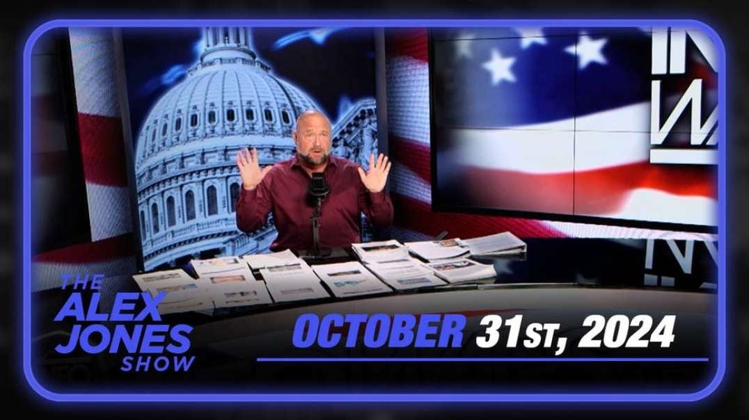 As Total Defeat Looms, Kamala Harris Claims Trump Will Put Americans In Concentration Camps And Warns “Chaos” Will Engulf Nation! — FULL SHOW 10/31/24