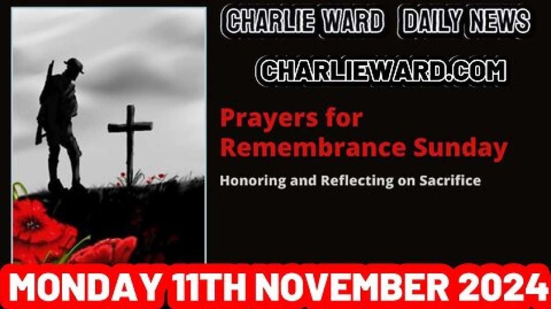 CHARLIE WARD DAILY NEWS WITH PAUL BROOKER & DREW DEMI - MONDAY 11TH NOVEMBER 2024