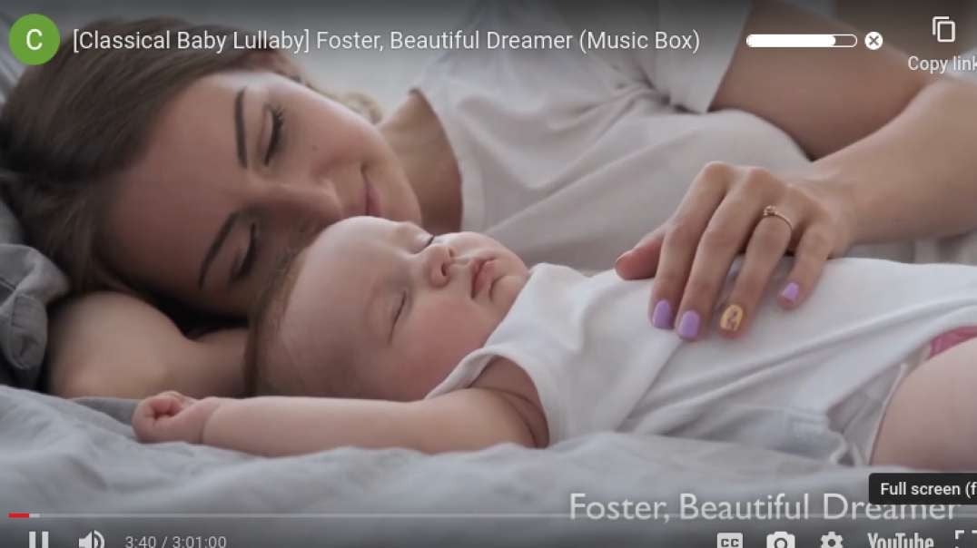 [Classical Baby Lullaby] Foster, Beautiful Dreamer (Music Box).mp4