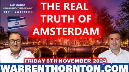 THE REAL TRUTH OF AMSTERDAM WITH WARREN THORNTON, PAUL BROOKER & GORDON DIMMACK