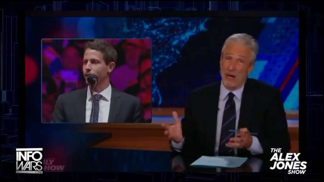 VIDEO: Jon Stewart Defends Tony Hinchcliffe's Madison Square Garden Jokes