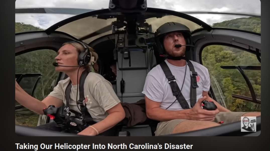 N Carolina dam releases floodwater after Helene and Rescue Pilot Duties