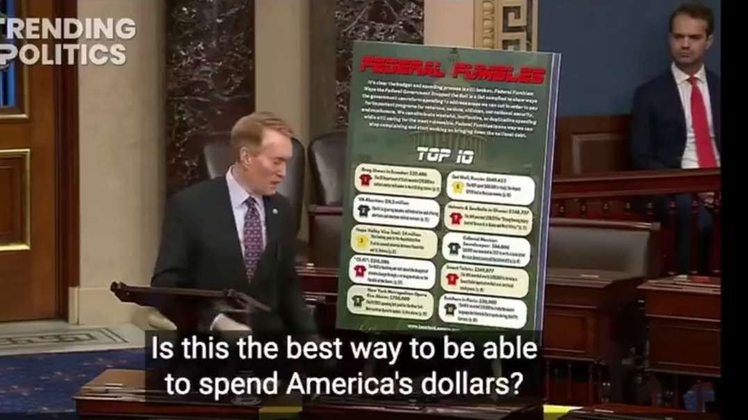 Attention DOGE Sen Langford reveals these insane uses of your tax dollars