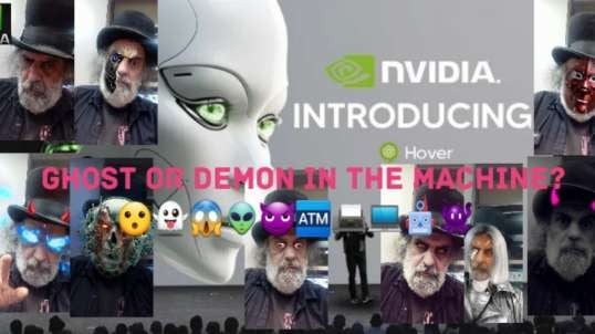 NVIDIA Introduces Hover AI Robot Controller.  😮👻😱👽😈🏧📠💻🤖👾