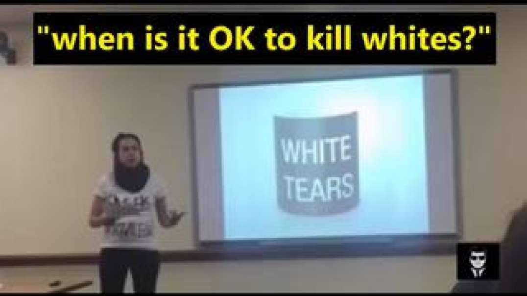 White People Taught To Hate Themselves In Universities