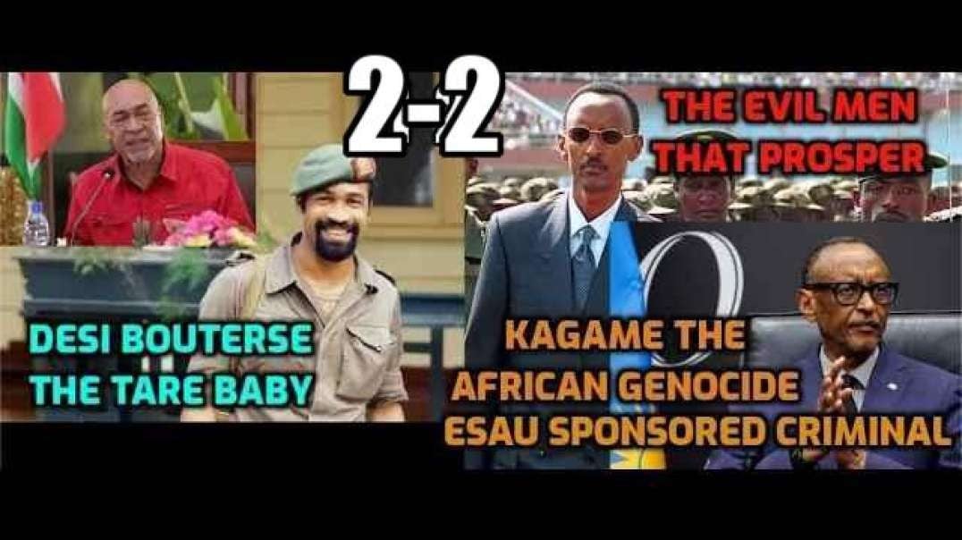 Rwanda Genocide Kagami Is An Agent Of Esau Now President Just Like Bouterse The Tare Baby 2-2