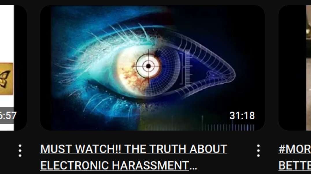 LookOutFa Charlie's 2015 YouTube Post: ELECTRONIC HARASSMENT MORGELLONS TIs V2K