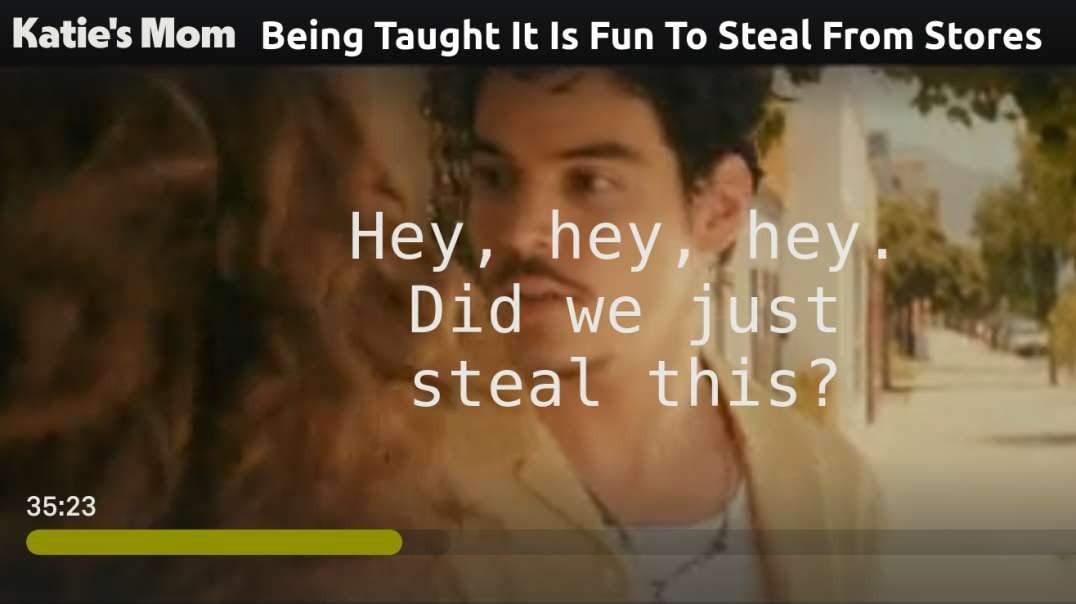 Romance Entertainment Teaching Adults It's Cool To Steal