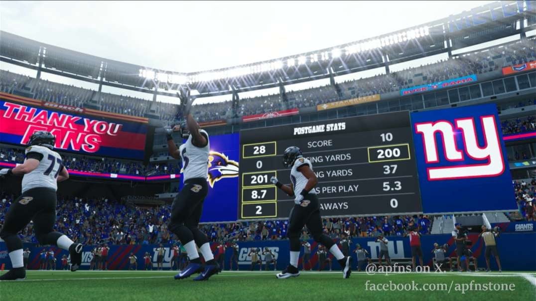 12-14-24 @apfns on Twitch & YT Madden 22 Ravens Vs Giants Sim 1pm game PS5.mp4