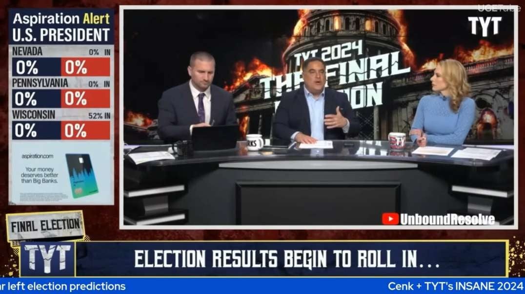 Cenk +TYT's INSANE 2024 Election Meltdown and the far left election predictions