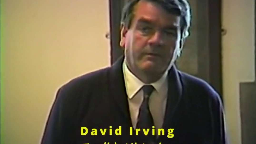 David Irving at the University of Toronto - April 6, 1986