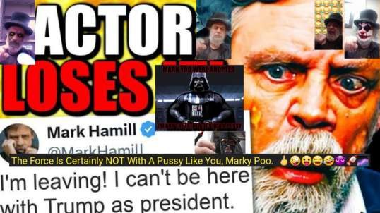 Mark Hamill Having A TDS Meltdown.  🖕🤪😛😂🤣😈🚀🌌