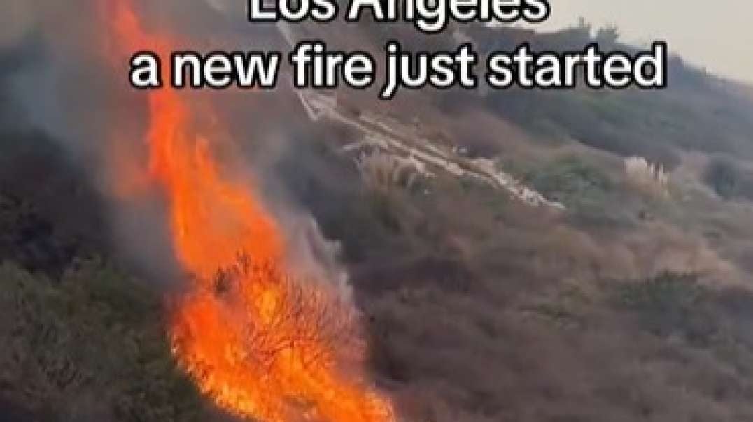 LA Fires Multiple Fires Self Igniting