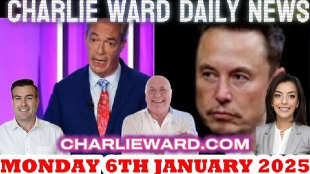 CHARLIE WARD DAILY NEWS WITH PAUL BROOKER MONDAY 6TH JANUARY 2025