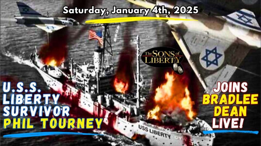 USS Liberty Survivor Joins Bradlee Dean LIVE - Guest: Phil Tourney