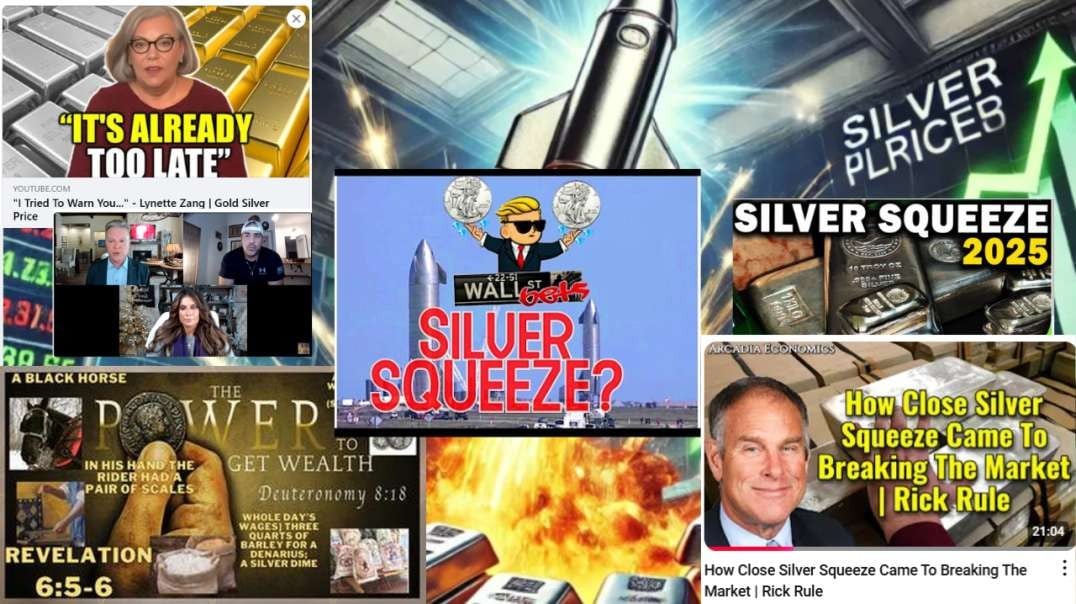 Pt1 Silver Squeeze 2021 to 2025 Update, It takes 5 years! Edited