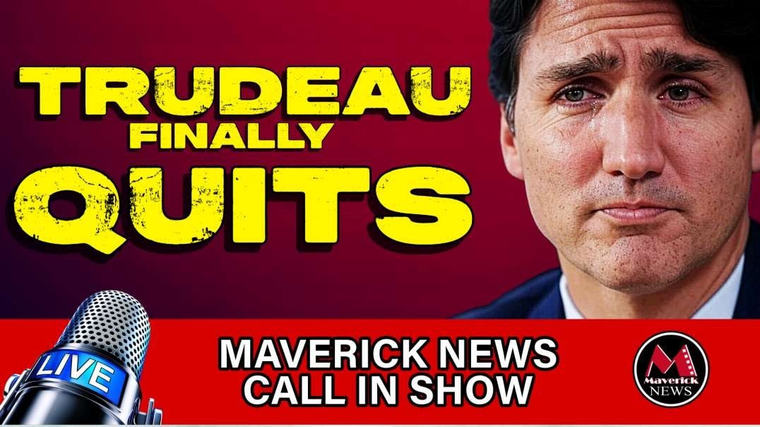 "SHOCK RESIGNATION": Justin Trudeau Steps Down - What's Next for Canada? | Maverick News Special"