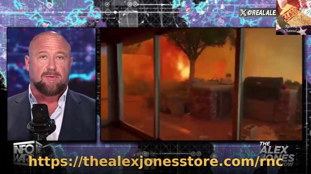 The cause of the LA firestorm has been found. Alex Jones Lays Out What Happened & Who's Responsible