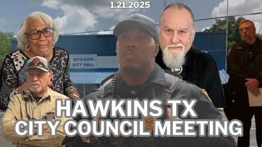 1.21.2025 Hawkins Tx City Council Meeting Clip 4